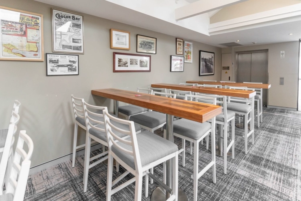 Giles function room bar stools